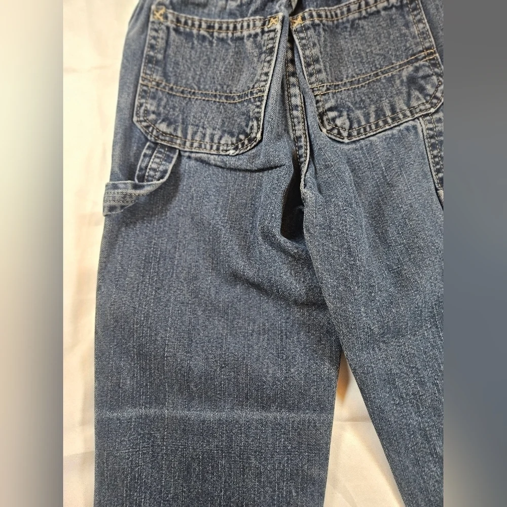 Graphite Jeanswear Boys Blue Long Carpenter Jeans Size 4T